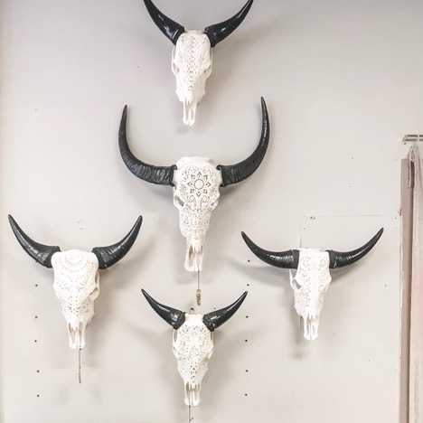 Balingese Skulls at Reimagined by T. Underwood